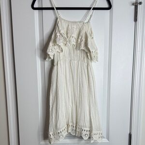 Altar'd State Cream Lace Dress